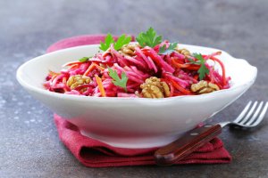 Delicious And Easy Shredded Beet Salad Recipe