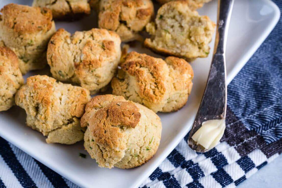 LectinFree Bread Recipe Garlic Cheddar Biscuits Gundry MD