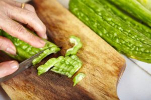 cutting bitter melon | gundryMD