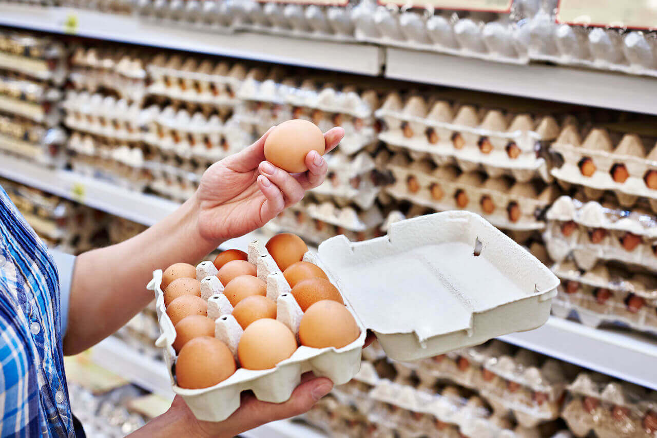 types of eggs